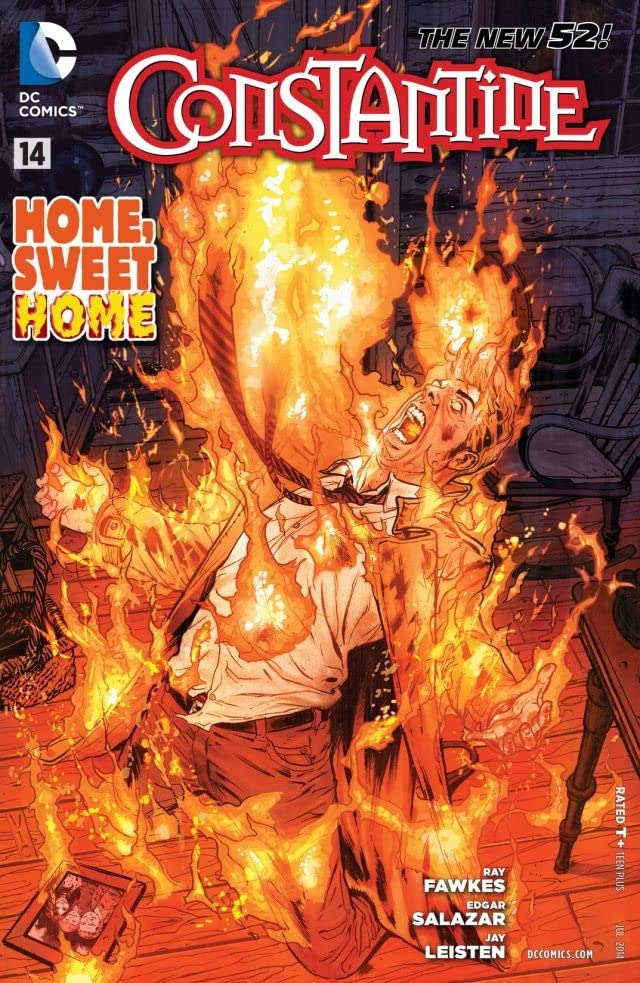 Constantine #14 cover