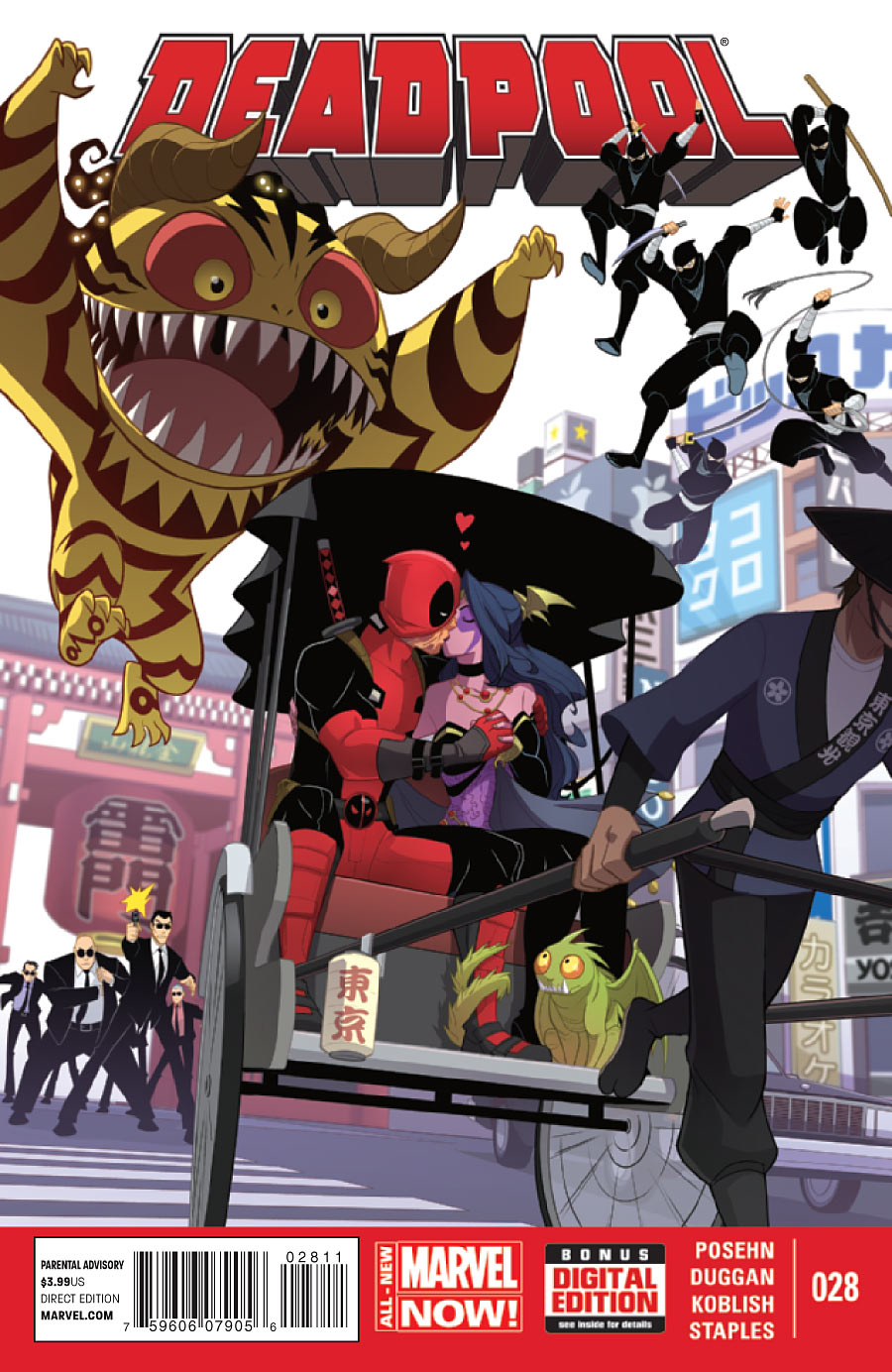 Deadpool #28 cover