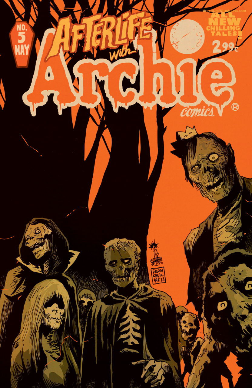 Afterlife with Archie #5 cover