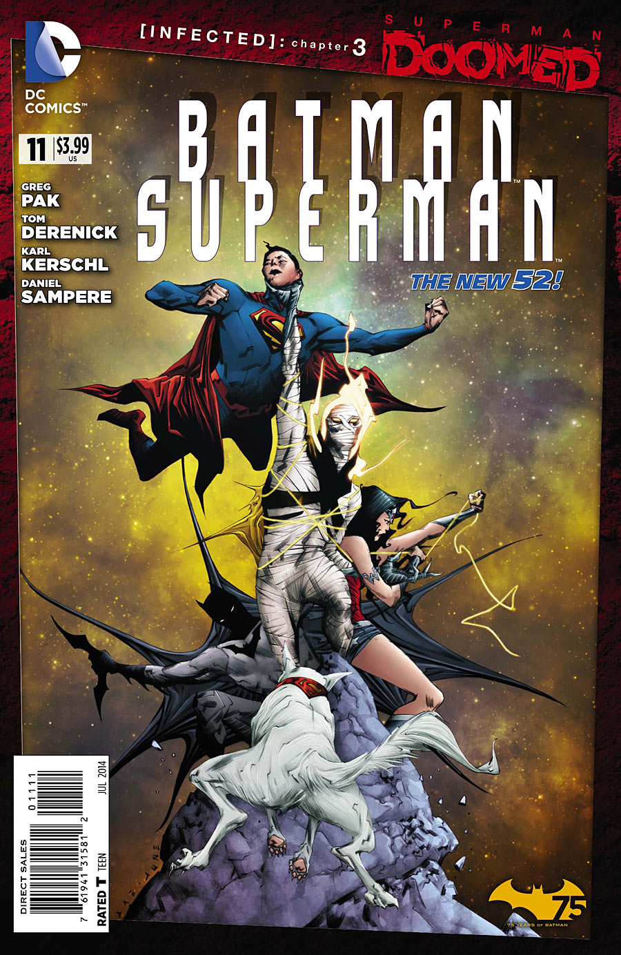 Batman / Superman #11 cover