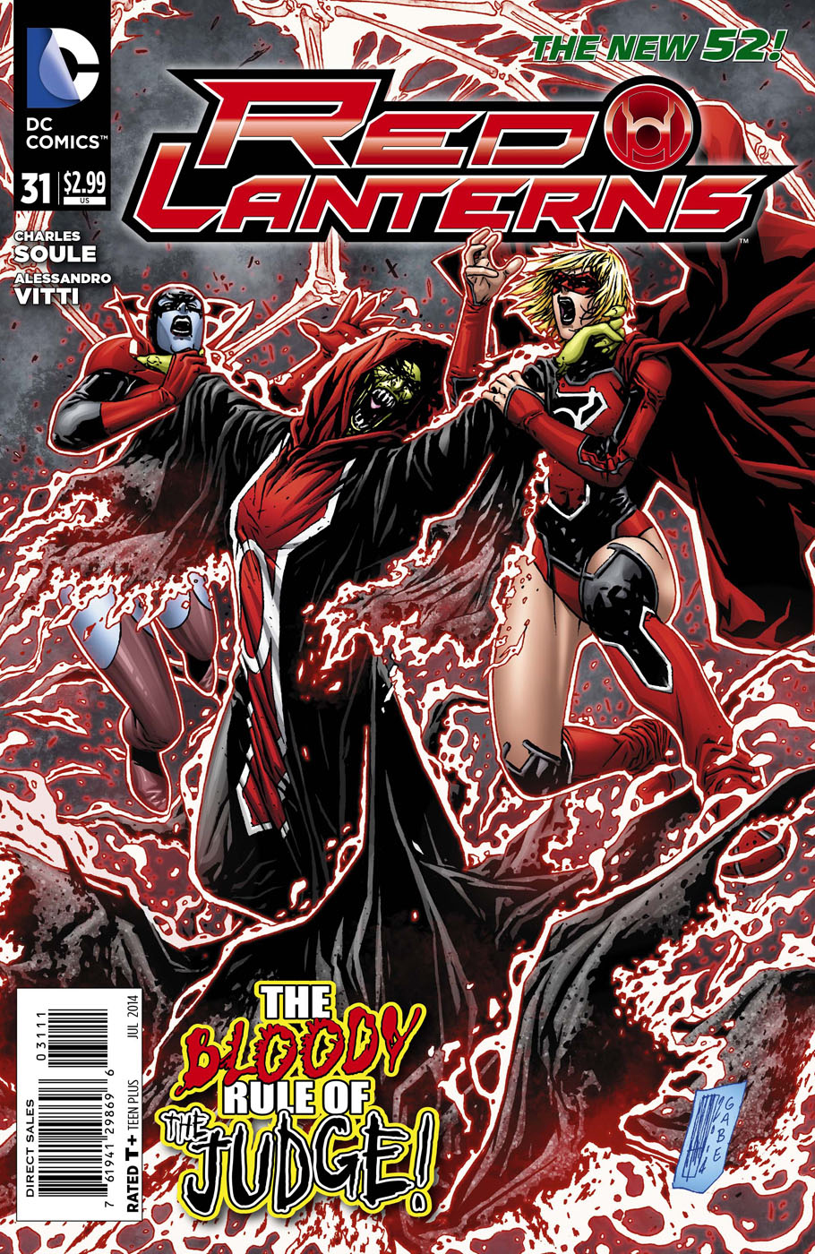 Red Lanterns #31 cover
