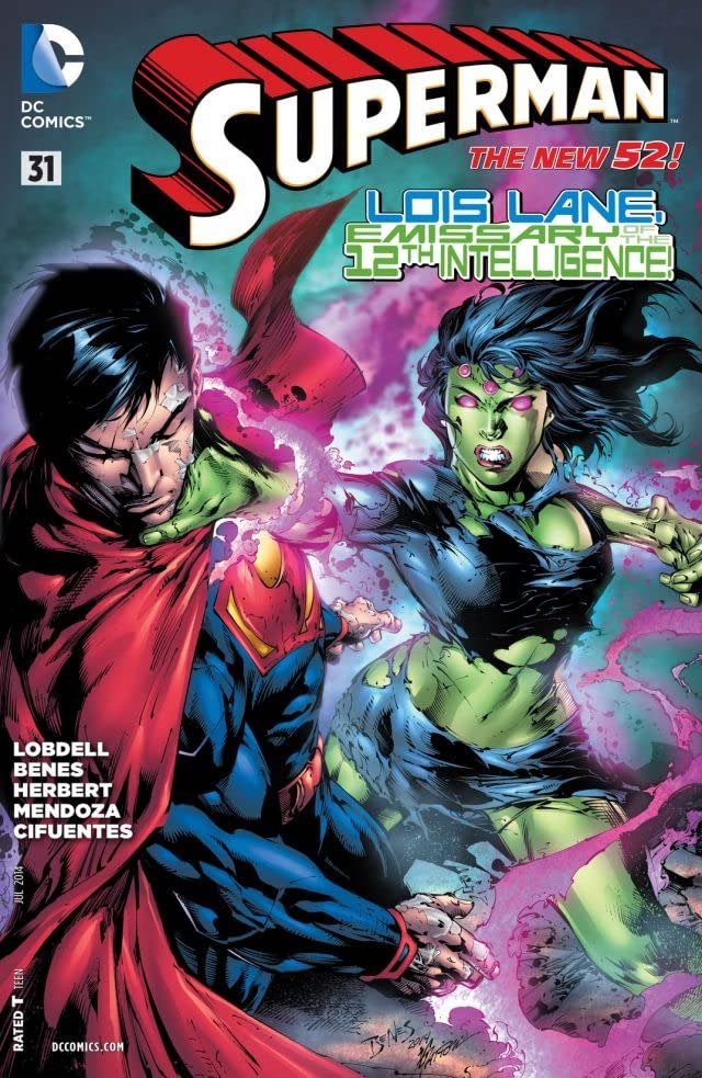 Superman #31 cover