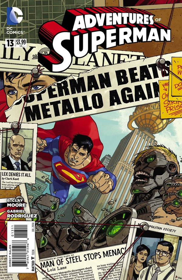 Adventures of Superman #13 cover