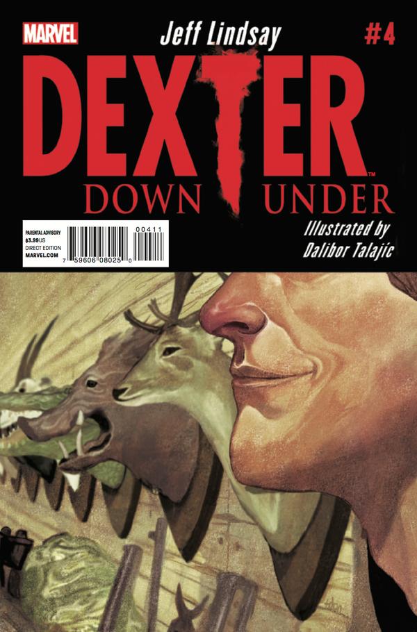 Dexter Down Under #4 cover