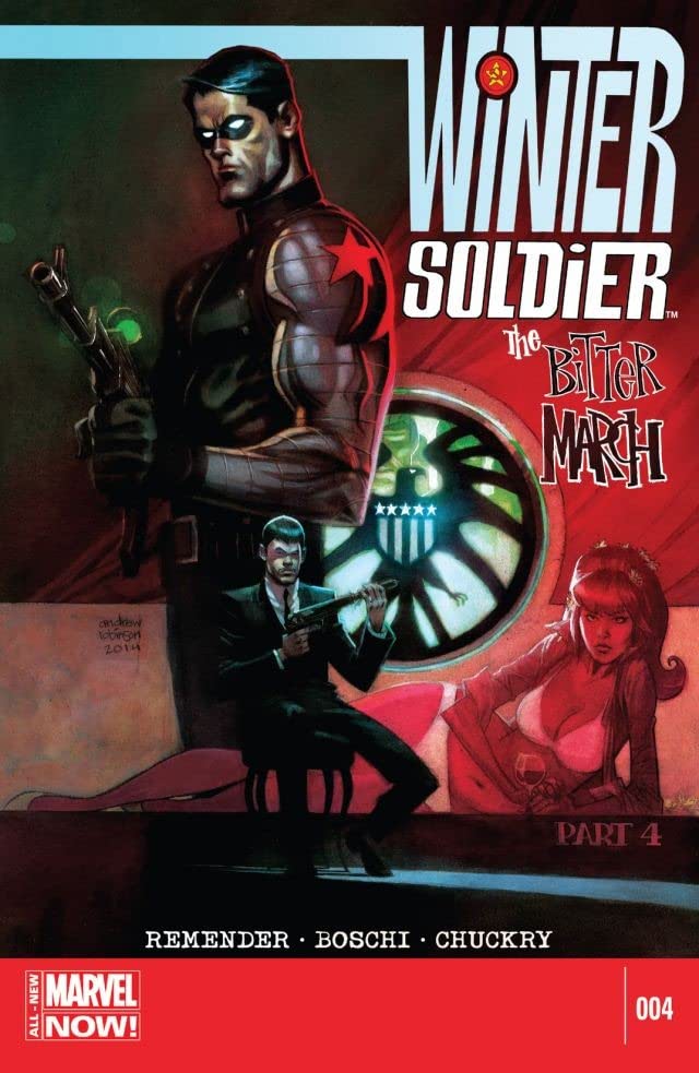 Winter Soldier: The Bitter March #4 cover