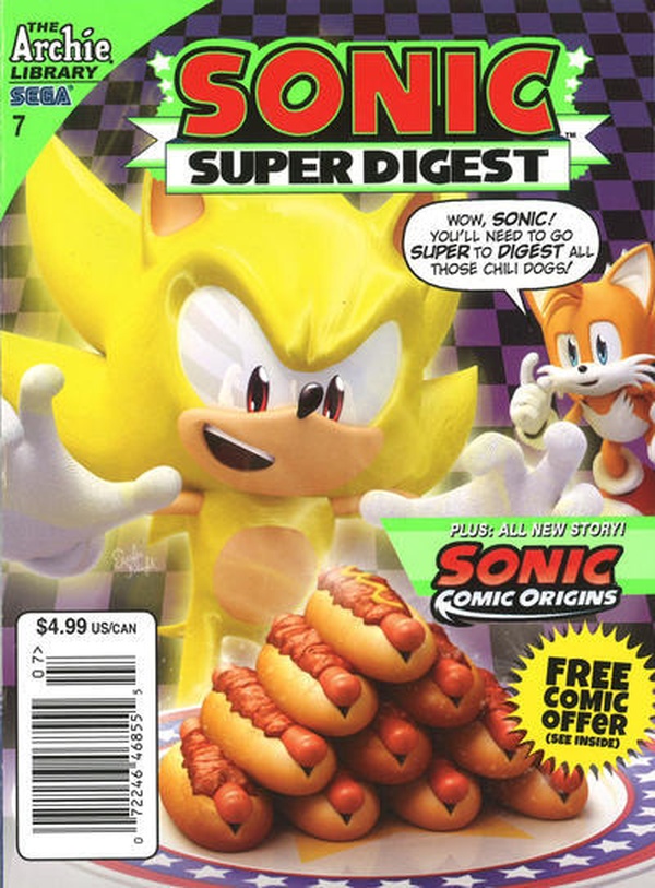 Sonic Super Digest #7 cover