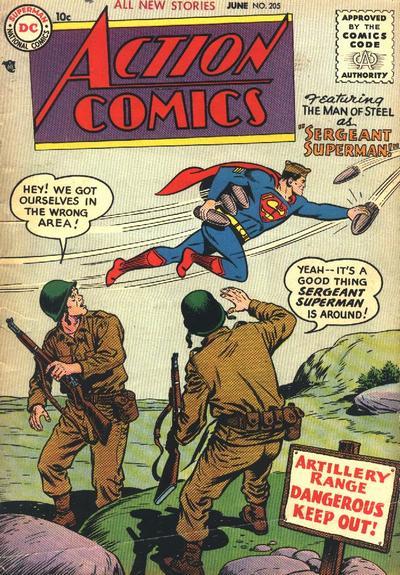 Action Comics #205 cover