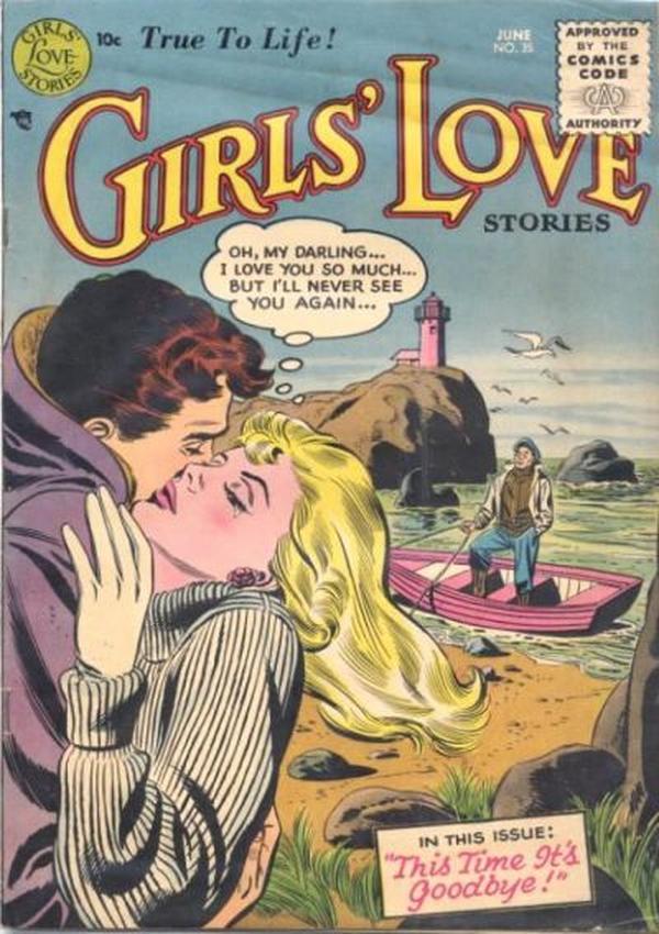 Girls' Love Stories #35 cover