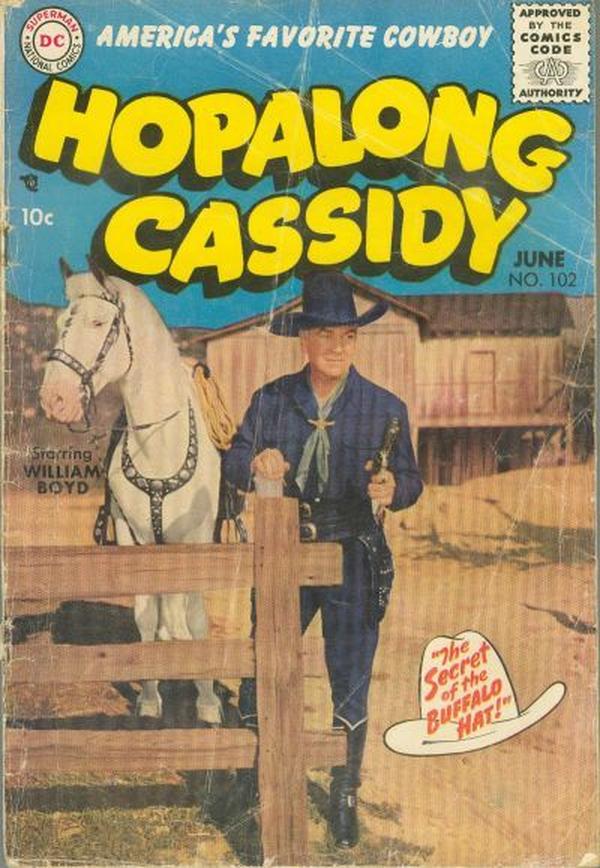 Hopalong Cassidy #102 cover