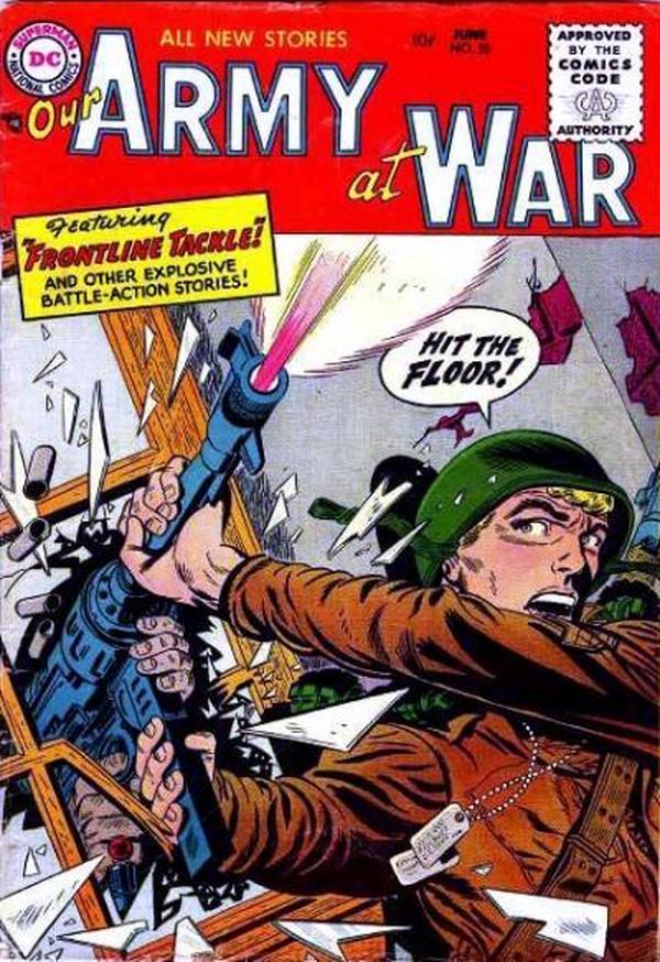 Our Army at War #35 cover