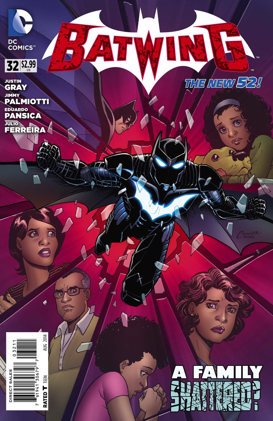 Batwing #32 cover