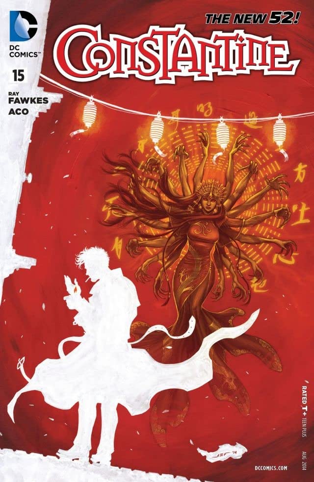 Constantine #15 cover