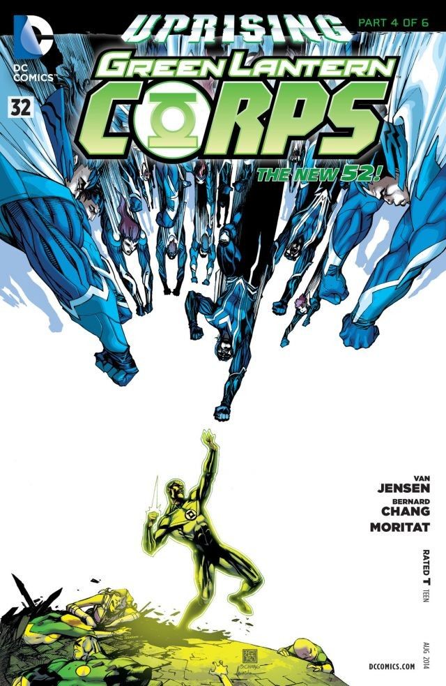 Green Lantern Corps #32 cover