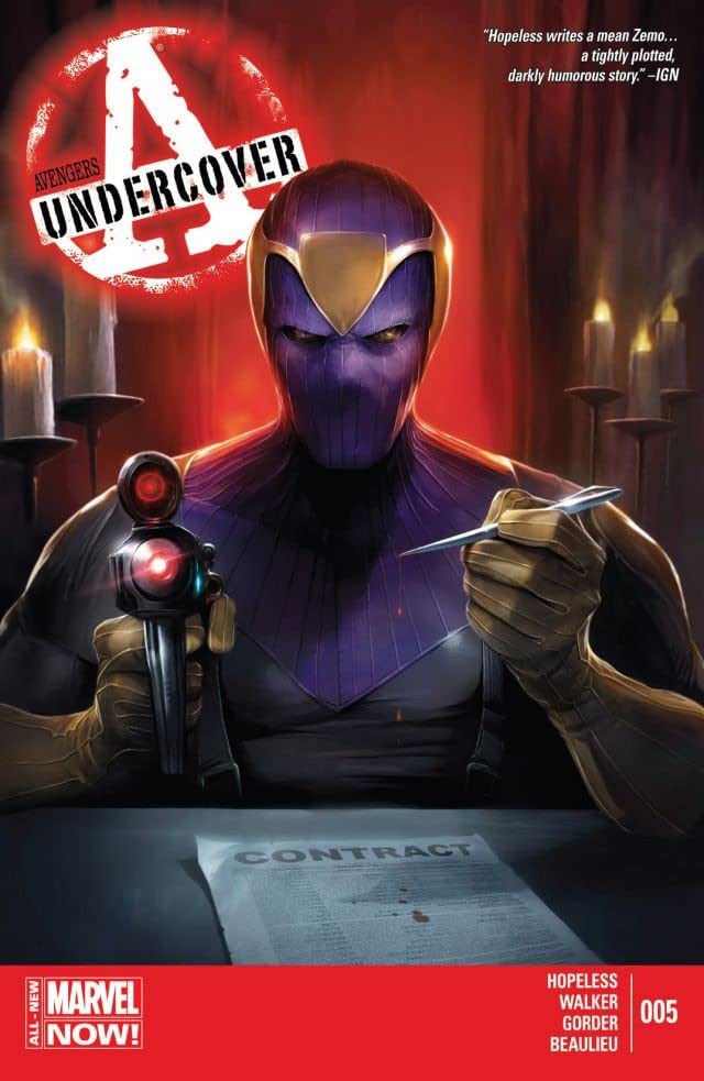 Avengers Undercover #5 cover