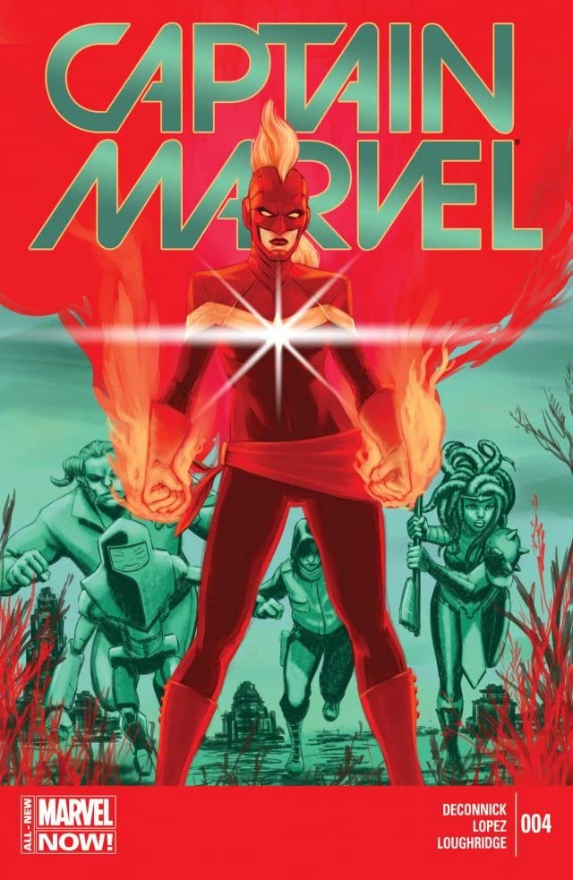 Captain Marvel #4 cover