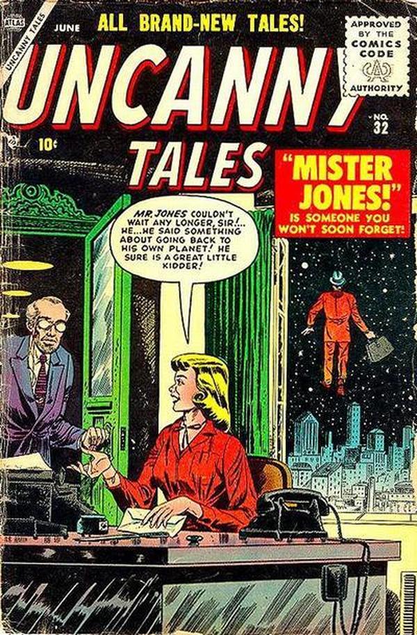 Uncanny Tales #32 cover