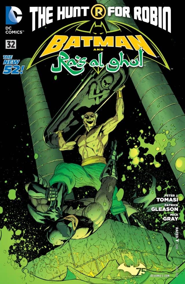 Batman and Robin #32 cover