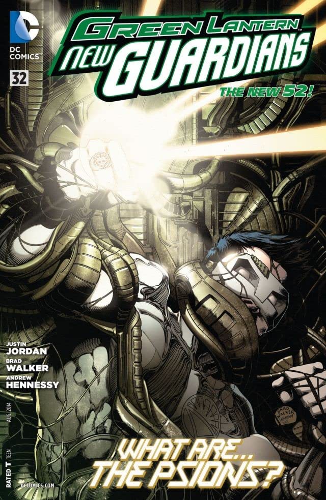Green Lantern: New Guardians #32 cover