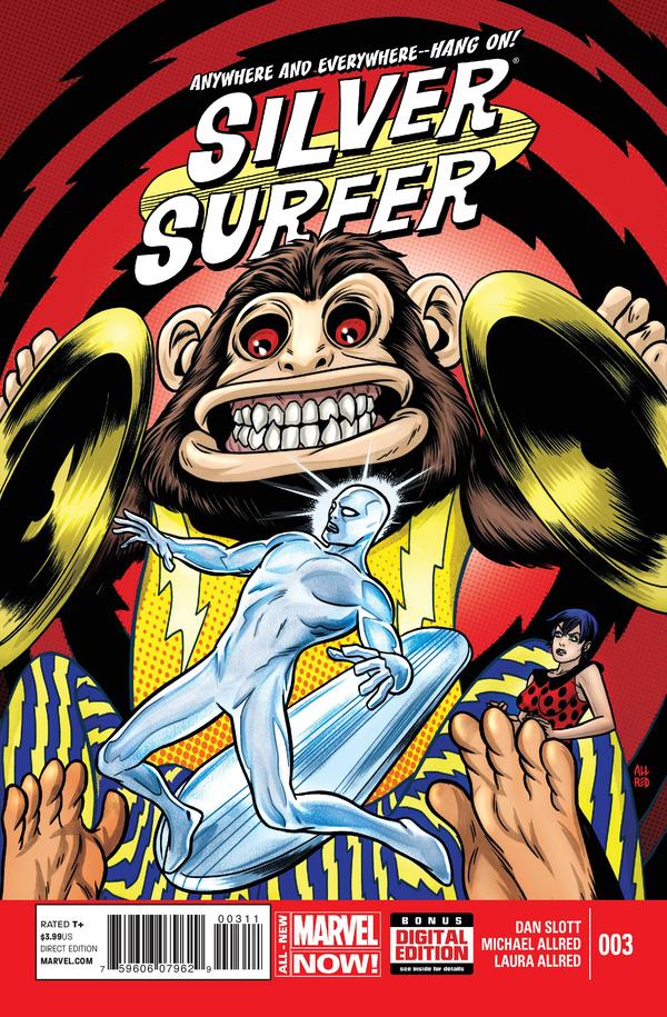 Silver Surfer #3 cover