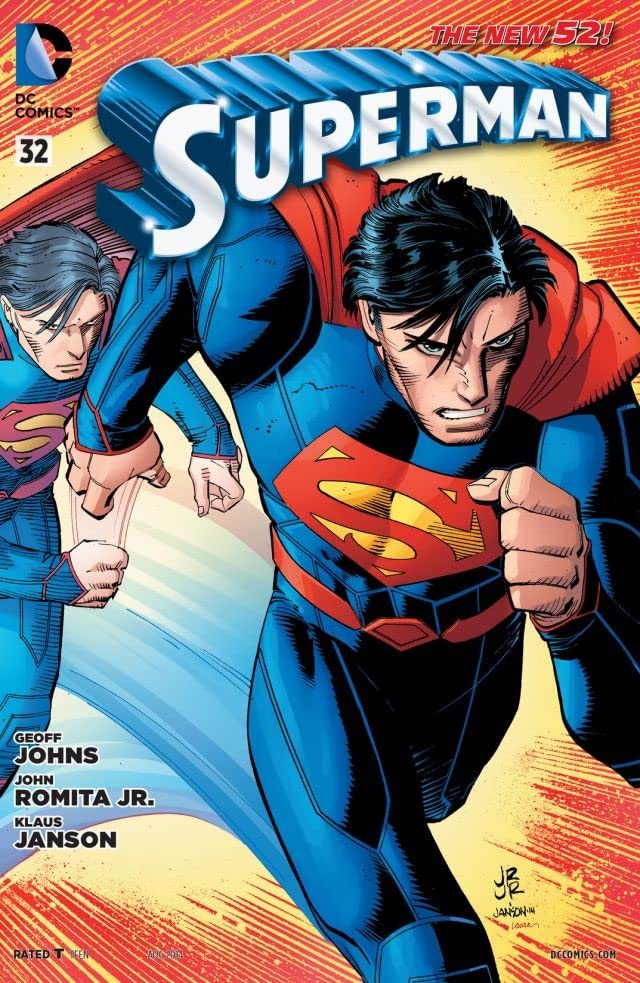 Superman #32 cover