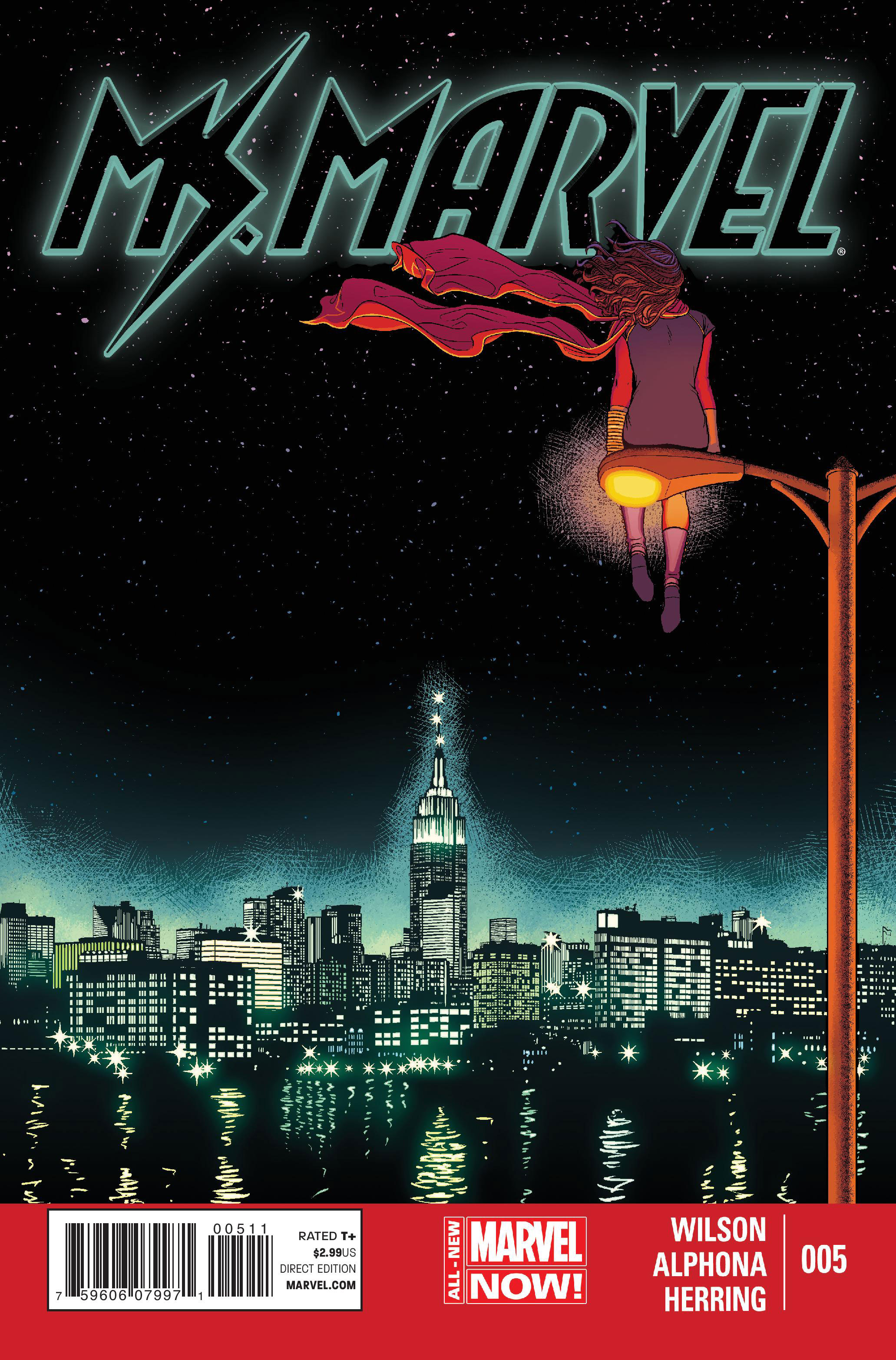 Ms. Marvel #5 cover