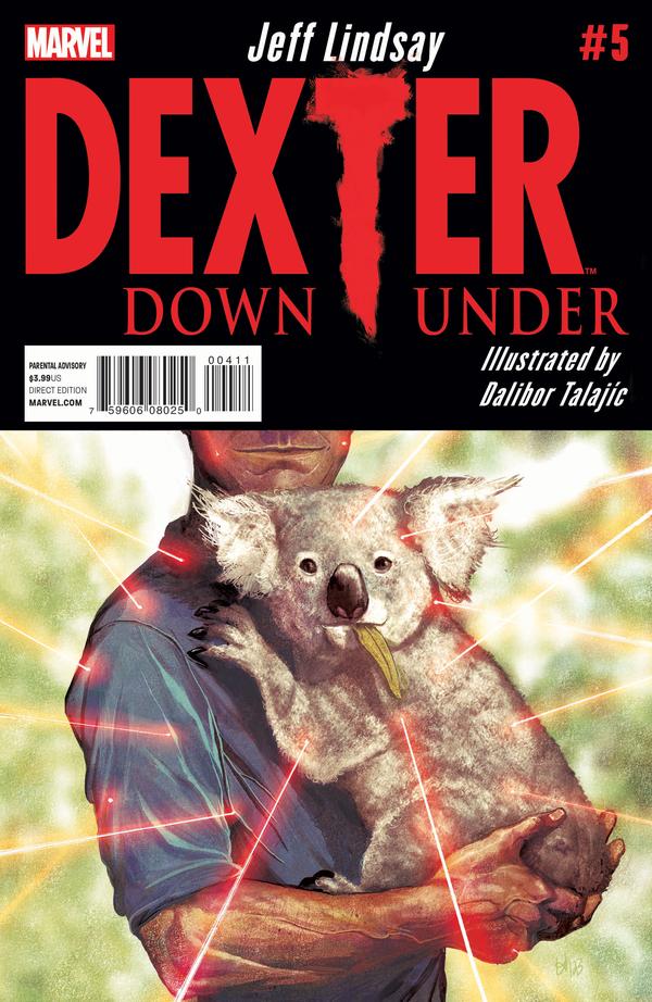 Dexter Down Under #5 cover