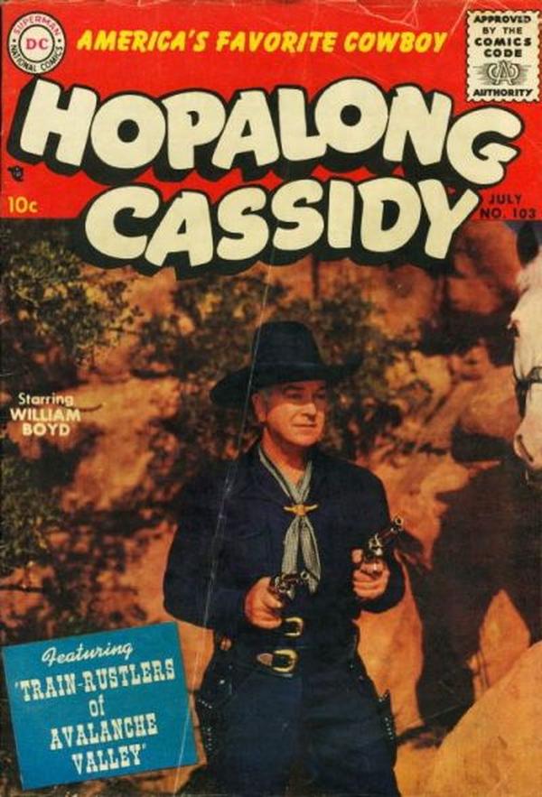 Hopalong Cassidy #103 cover