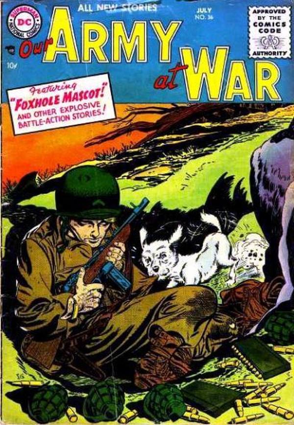 Our Army at War #36 cover