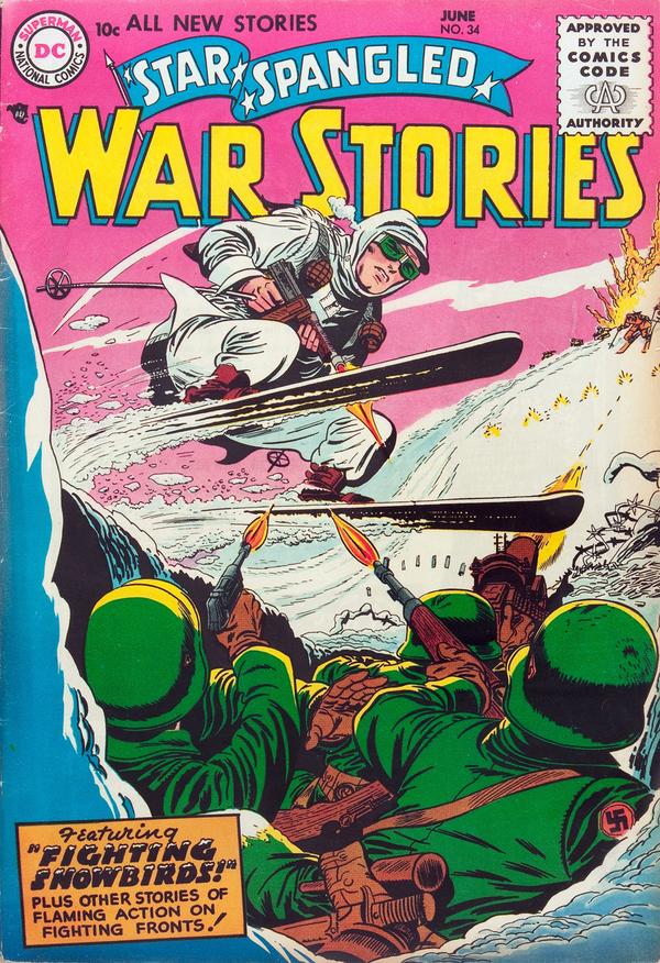 Star Spangled War Stories #34 cover