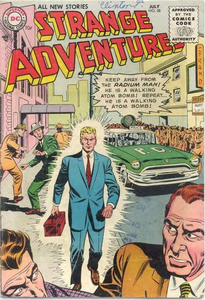 Strange Adventures #58 cover