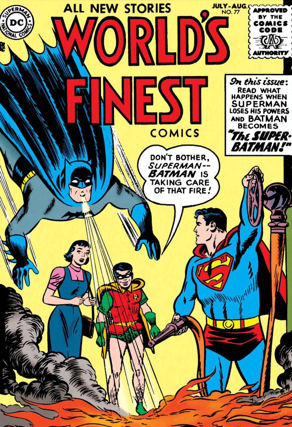World's Finest Comics #77 cover