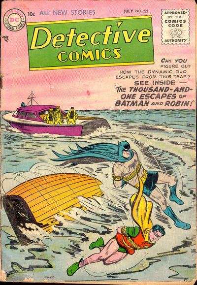 Detective Comics #221 cover