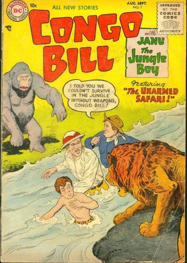 Congo Bill #7 cover