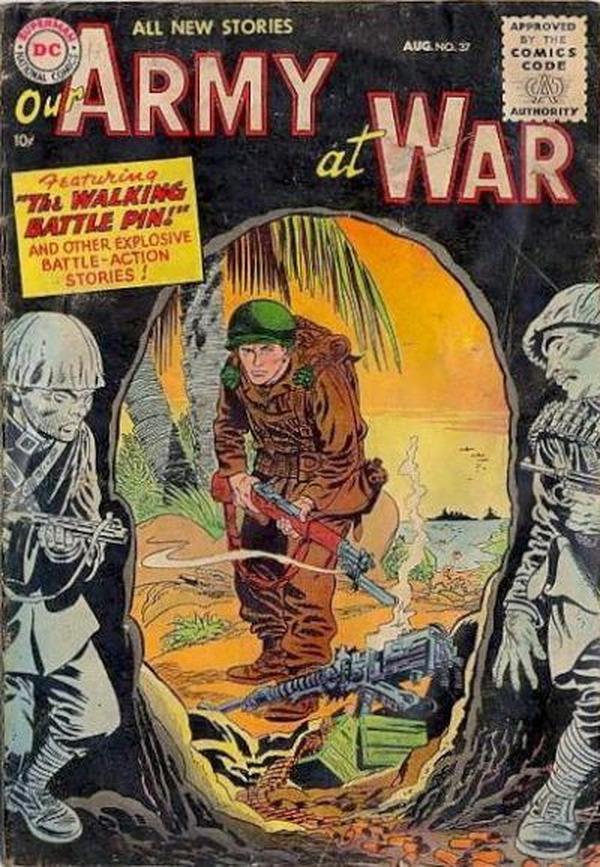 Our Army at War #37 cover