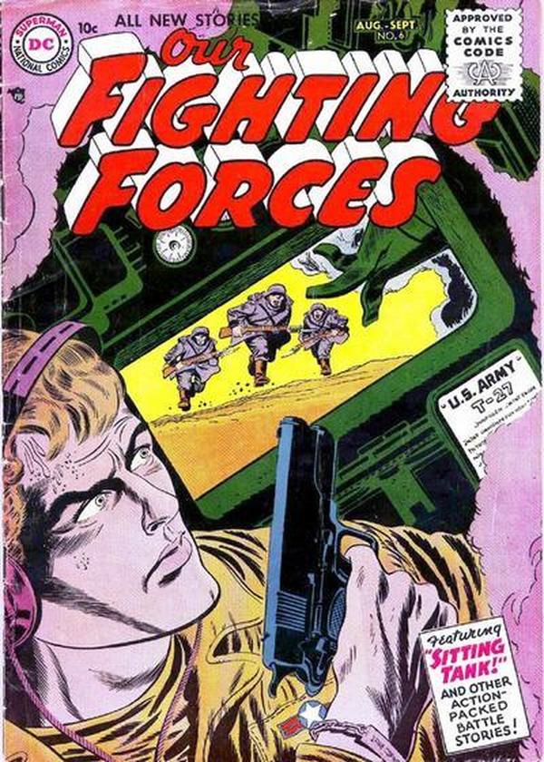 Our Fighting Forces #6 cover
