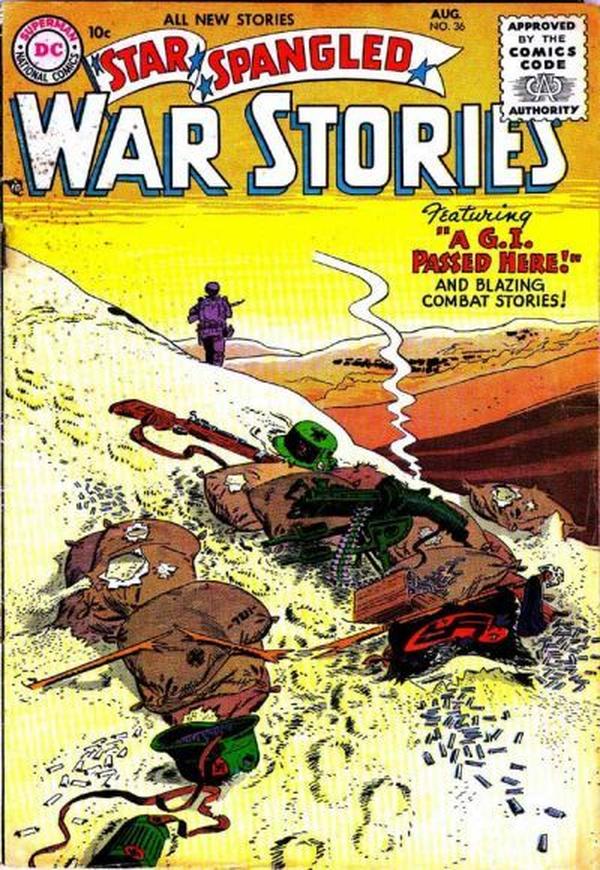 Star Spangled War Stories #36 cover