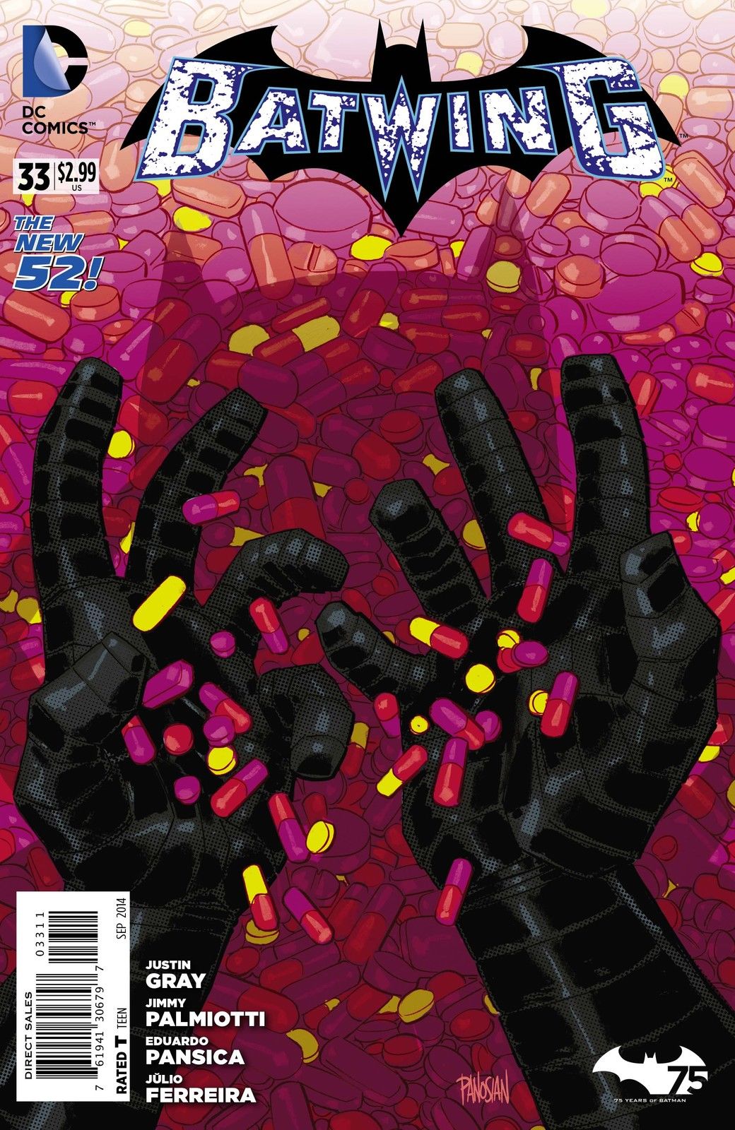 Batwing #33 cover