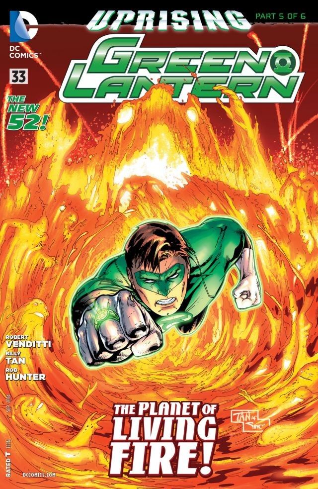 Green Lantern #33 cover