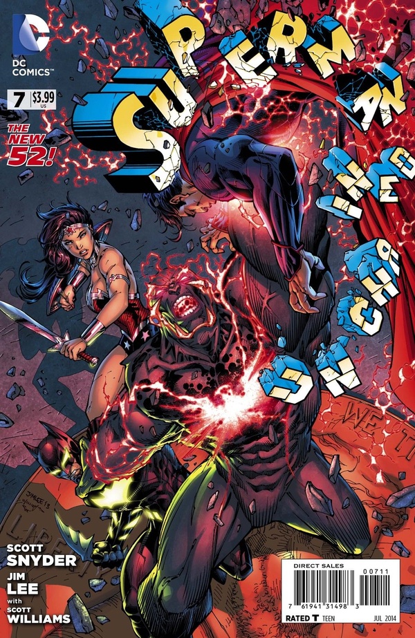 Superman Unchained #7 cover