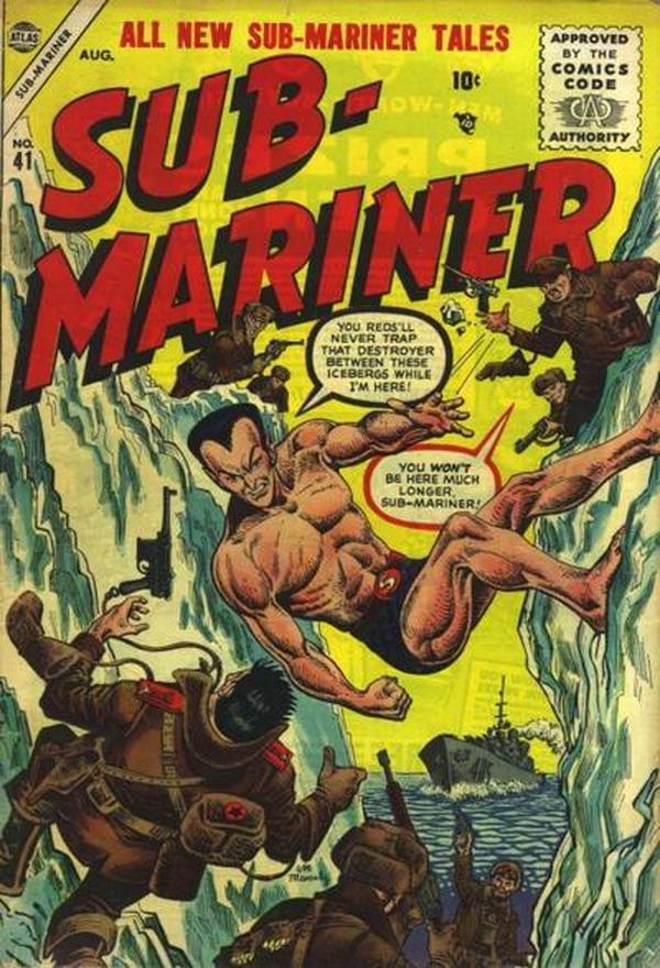 Sub-Mariner #41 cover