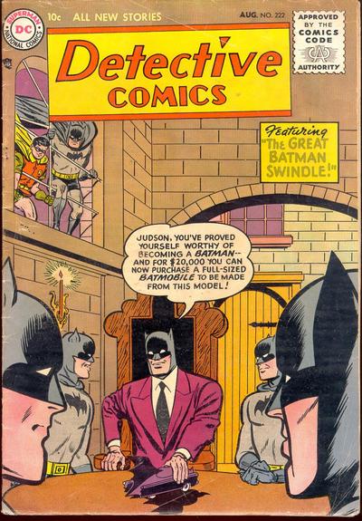 Detective Comics #222 cover