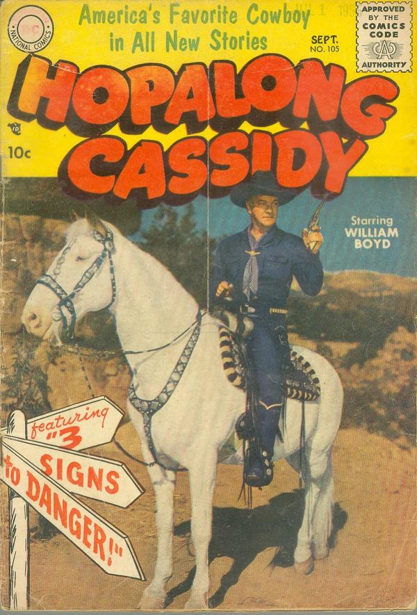 Hopalong Cassidy #105 cover