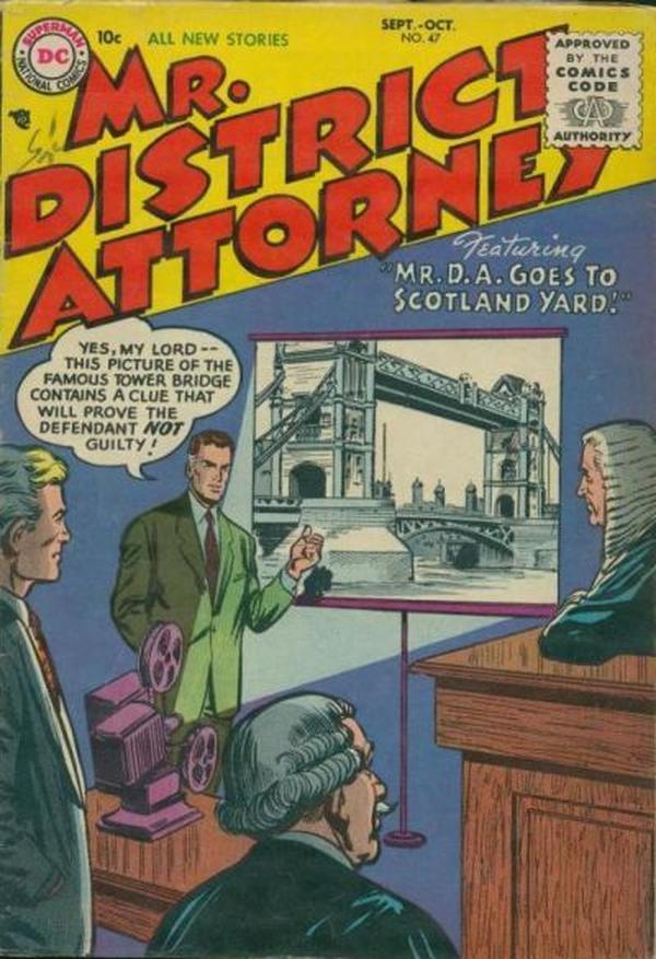 Mr. District Attorney #47 cover