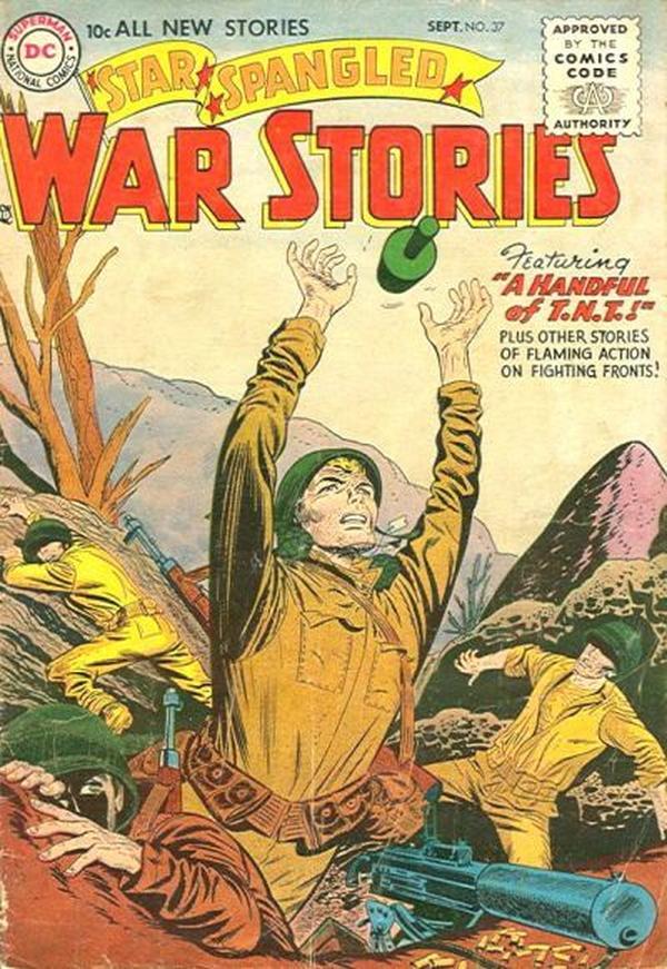 Star Spangled War Stories #37 cover