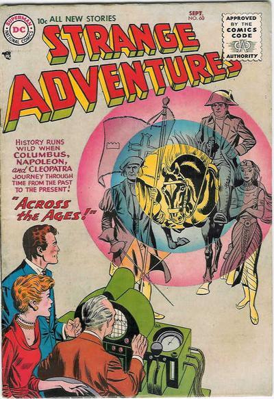 Strange Adventures #60 cover