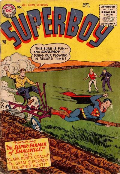 Superboy #43 cover