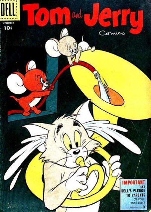 Tom & Jerry Comics #134 cover