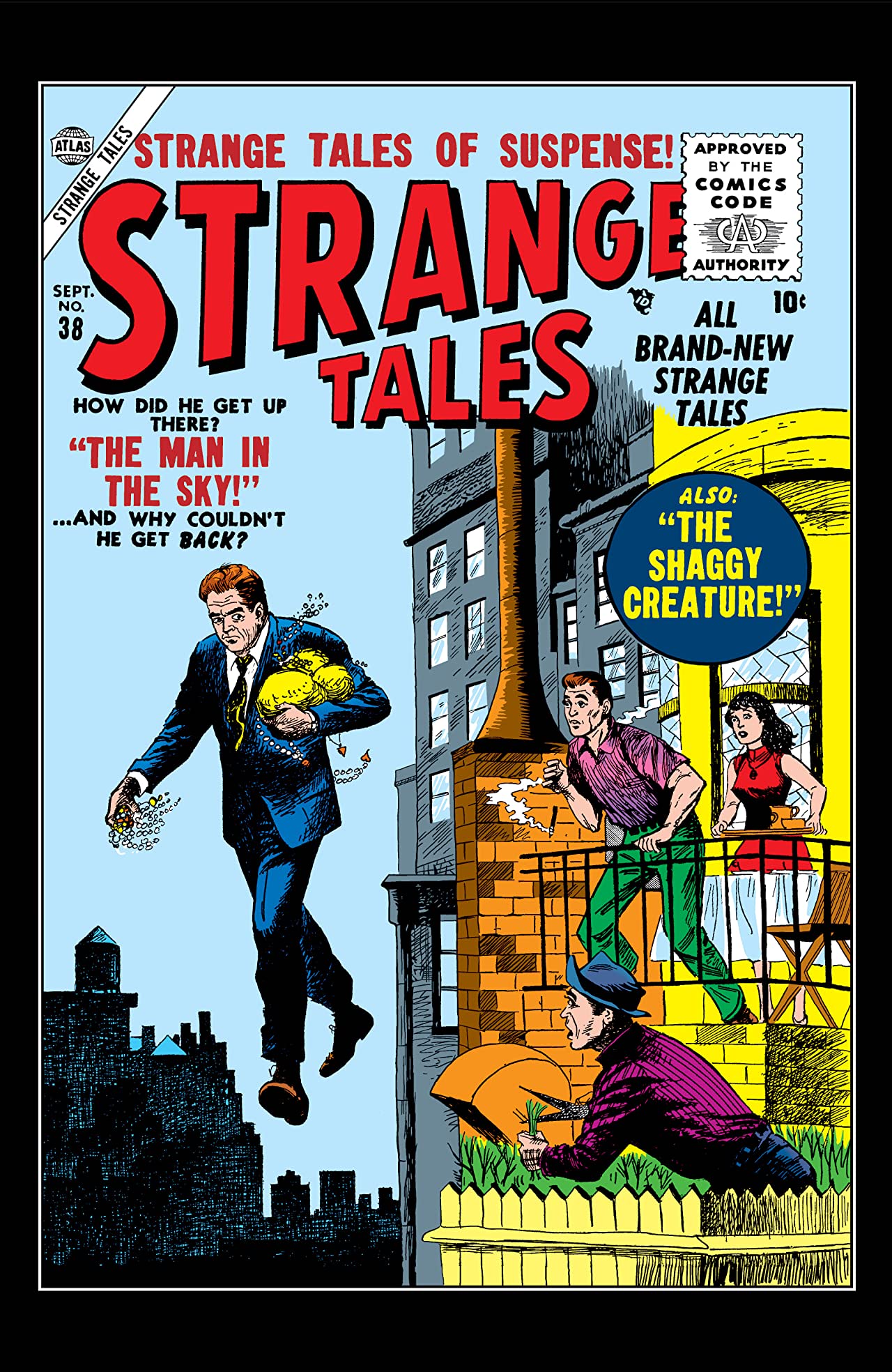 Strange Tales #38 cover