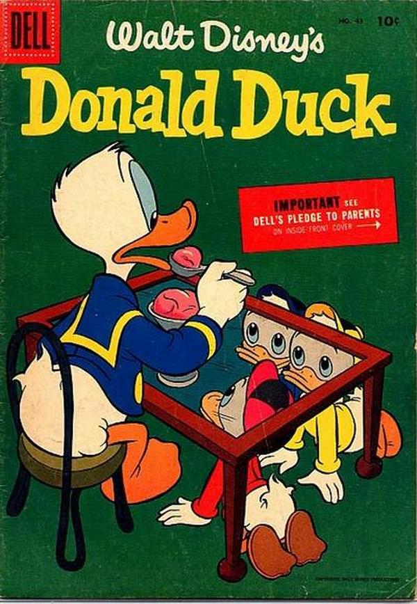 Walt Disney's Donald Duck #43 cover