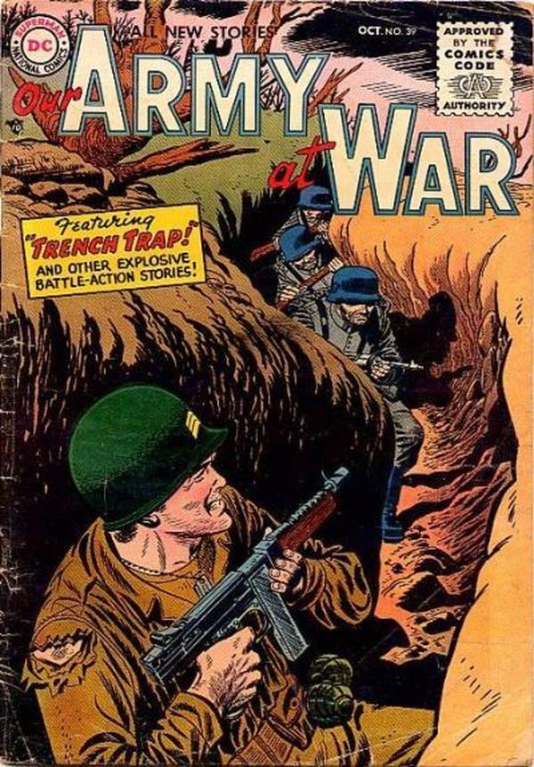 Our Army at War #39 cover